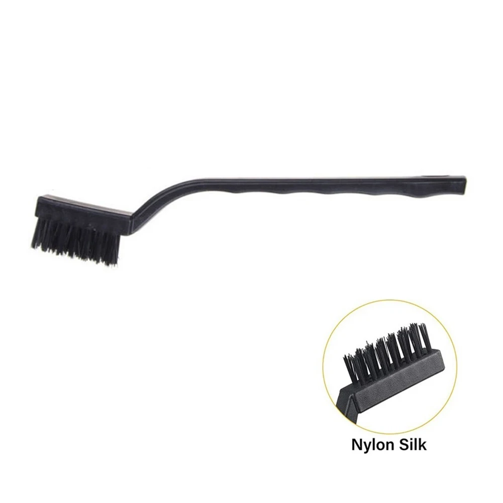 

Cleaning Wire Brush Home Industrial Mini Nylon Plastic Handle Remove Scrub Stainless Steel Toothbrush Brand New