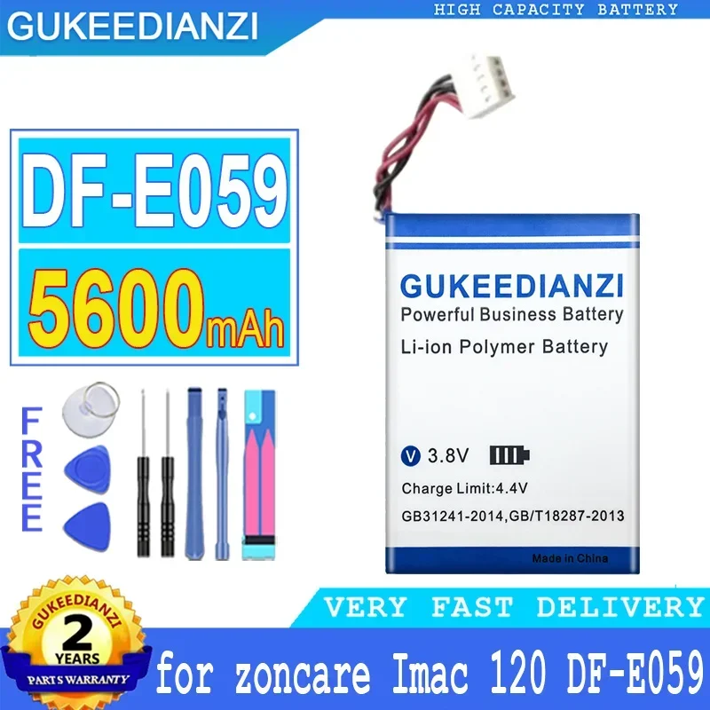 Mobile Phone Batteries 5600mAh For zoncare Imac 120 DF-E059 ICR18650 14.8V Digital multi-channel electrocardiogram Battery
Mobile Phone Batteries 5600mAh For zoncare Imac 120 DF-E059 ICR18650 14.8V Digital multi-channel electrocardiogram Battery