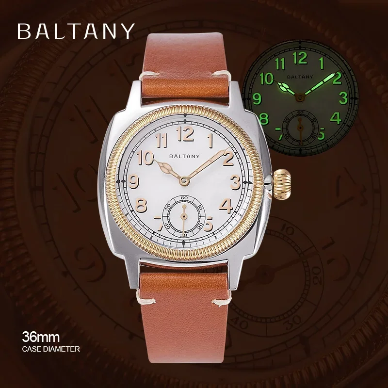Baltany 1926 Oyster Tribute Watch ST1701 36mm Gold Case Luminous Dial Sapphire Glass 100M Waterproof Automatic Mechaincal Watch
Baltany 1926 Oyster Tribute Watch ST1701 36mm Gold Case Luminous Dial Sapphire Glass 100M Waterproof Automatic Mechaincal Watch