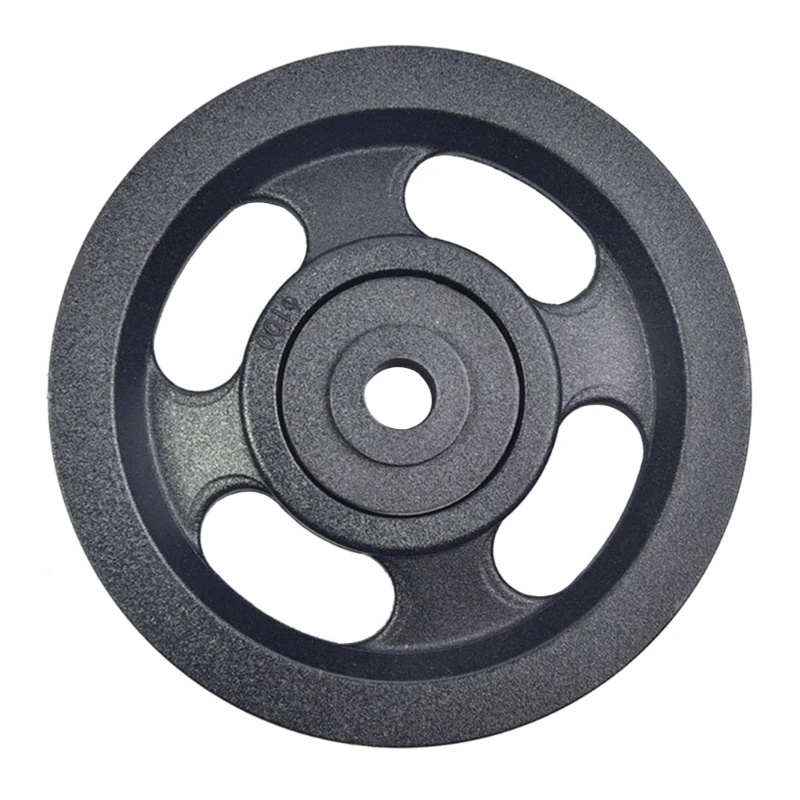 Nylon Bearing Pulley Wheel 100mm Black Wheel Cable Gym Fitness Equipment Part Exercise Machine Part and Pulley Accessory
Nylon Bearing Pulley Wheel 100mm Black Wheel Cable Gym Fitness Equipment Part Exercise Machine Part and Pulley Accessory