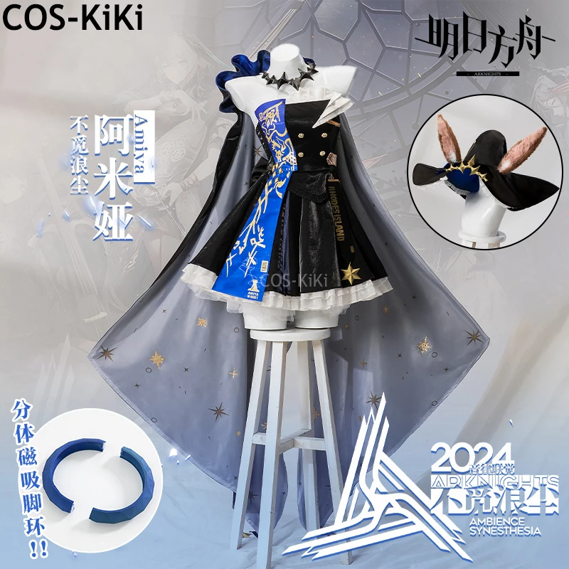 COS-KiKi Arknights Amiya AMBIENCE SYNESTHESIA Game Suit Elegant Dress Cosplay Costume Halloween Party Role Play Outfit Women
COS-KiKi Arknights Amiya AMBIENCE SYNESTHESIA Game Suit Elegant Dress Cosplay Costume Halloween Party Role Play Outfit Women