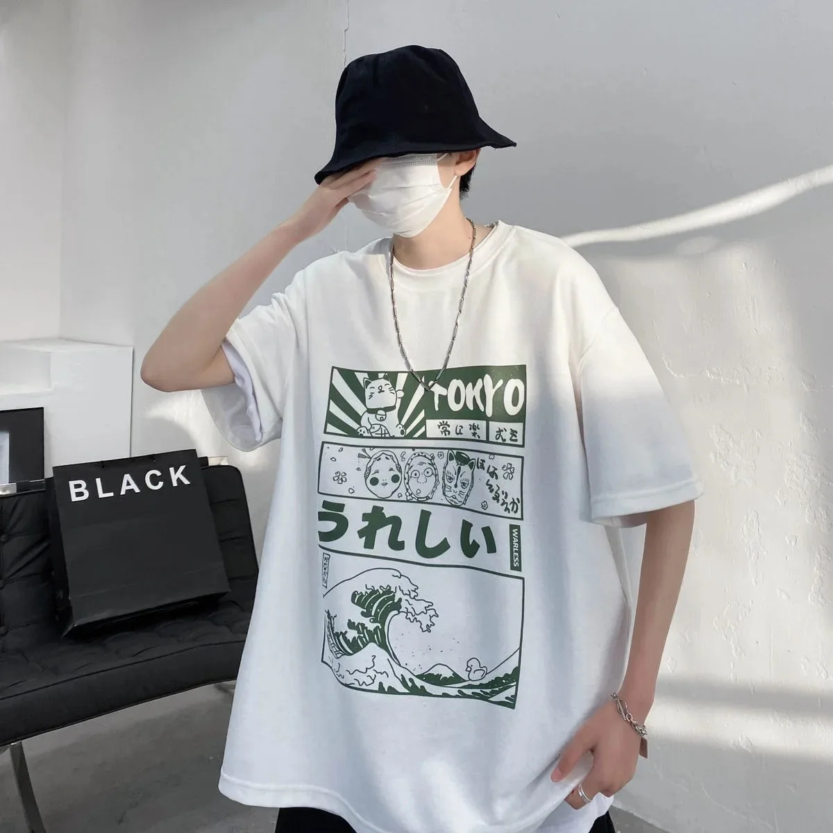 Privathinker Anime Tokyo Men Tshirts Japanese Oversized Fashion Male Casual Short Sleeve Tops Loose Summer Harajuku Tee Shirt
Privathinker Anime Tokyo Men Tshirts Japanese Oversized Fashion Male Casual Short Sleeve Tops Loose Summer Harajuku Tee Shirt