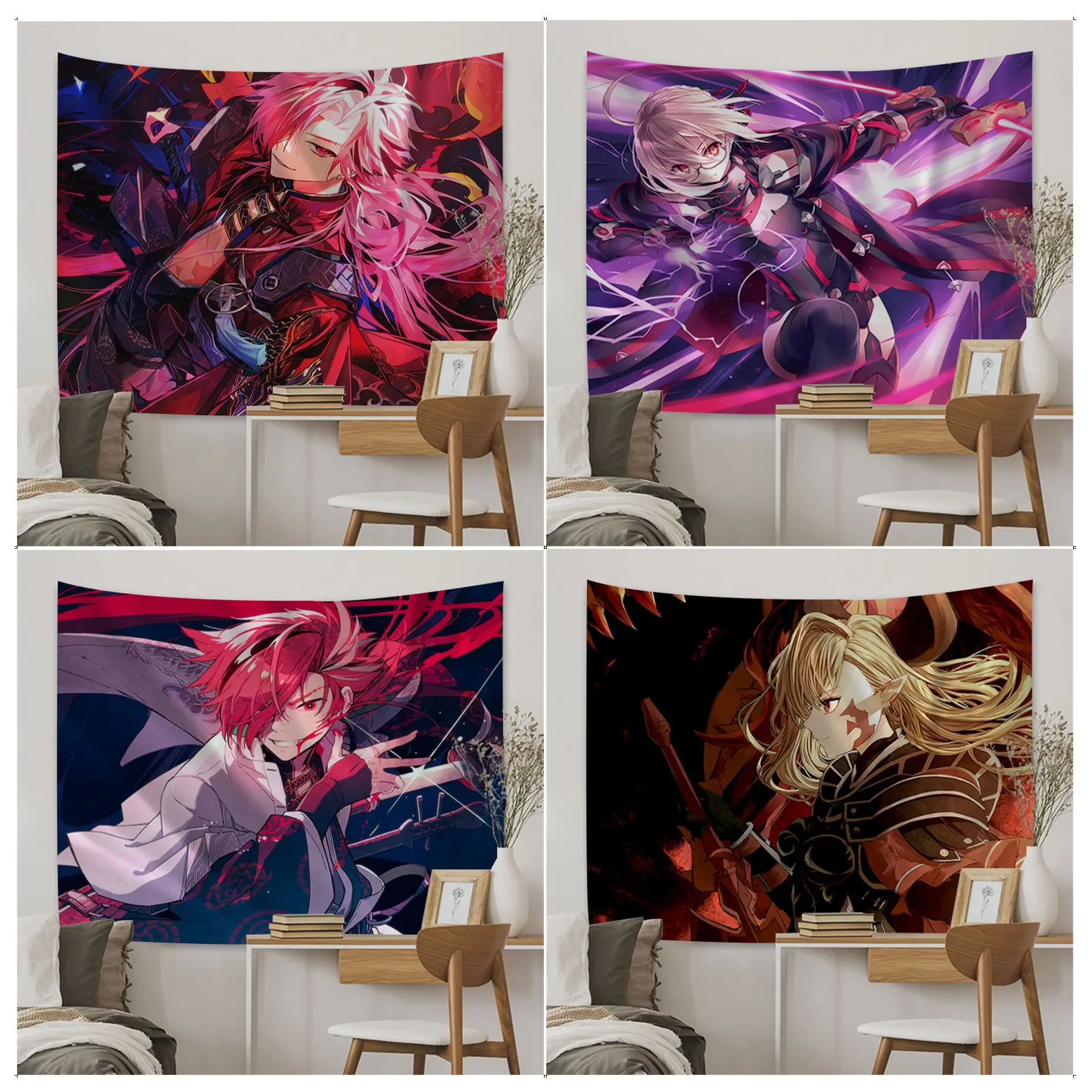 Fate Grand Order Tapestry Cartoon Tapestry Art Science Fiction Room Home Decor Wall Hanging Sheets
Fate Grand Order Tapestry Cartoon Tapestry Art Science Fiction Room Home Decor Wall Hanging Sheets
