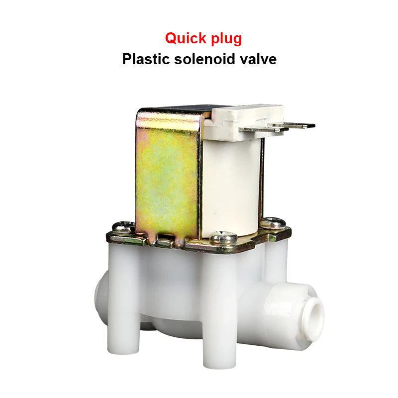 Quick Plug Plastic Motorized Solenoid Valve Water Inlet Flow Switch Water Purifier Valve Normally Closed/Normally Open DC12V/24V
Quick Plug Plastic Motorized Solenoid Valve Water Inlet Flow Switch Water Purifier Valve Normally Closed/Normally Open DC12V/24V