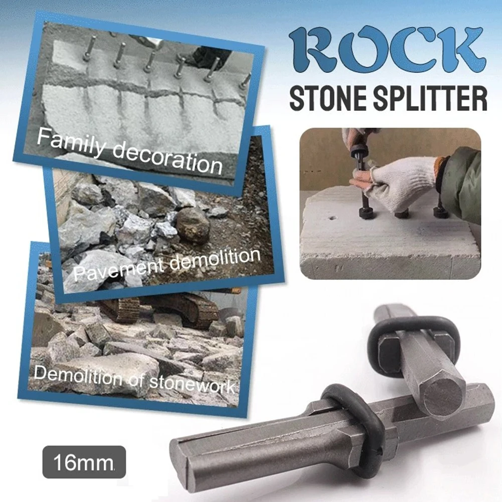 Brand New Stone Splitter Hand Tool Wedges And Feather Shims 105mm Length 16mm 5/8\" For Splitting Stone Granite
Brand New Stone Splitter Hand Tool Wedges And Feather Shims 105mm Length 16mm 5/8\" For Splitting Stone Granite