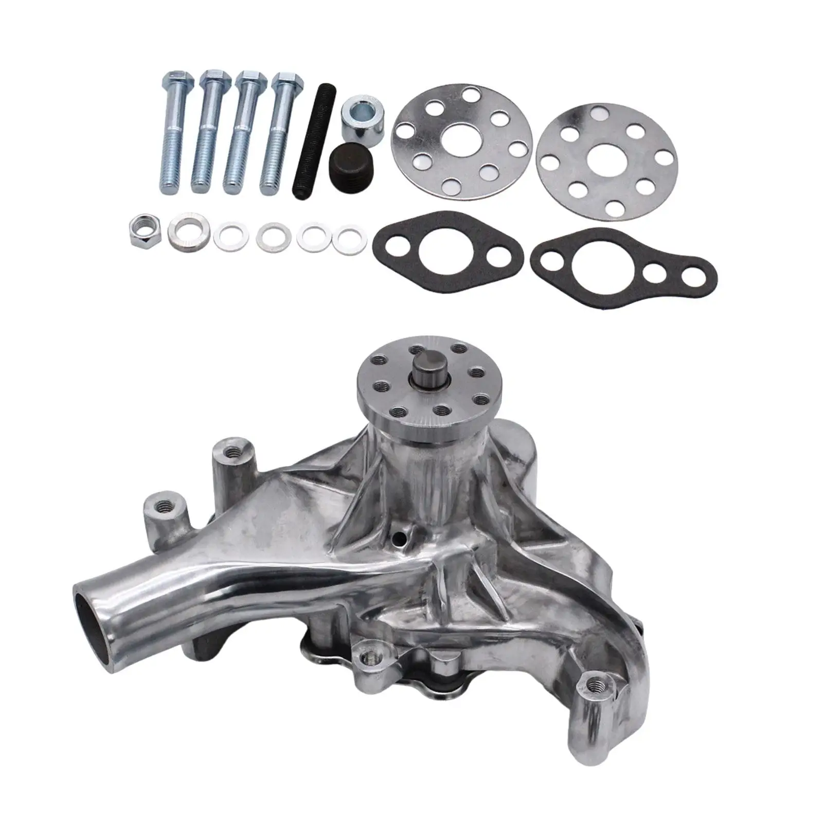 Water Pump Long Chrome Replacement Easily Install Stable Performance Polished Fittings Automobile High Volume for Chevy Sbc
Water Pump Long Chrome Replacement Easily Install Stable Performance Polished Fittings Automobile High Volume for Chevy Sbc