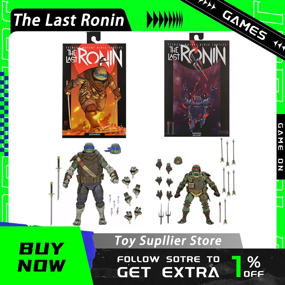 7inch Neca The Last Ronin Anime Figure Leonardo Raphael Action Figure 54347 54312 Pvc Model Doll Collectible Figurine Toys Gift
7inch Neca The Last Ronin Anime Figure Leonardo Raphael Action Figure 54347 54312 Pvc Model Doll Collectible Figurine Toys Gift