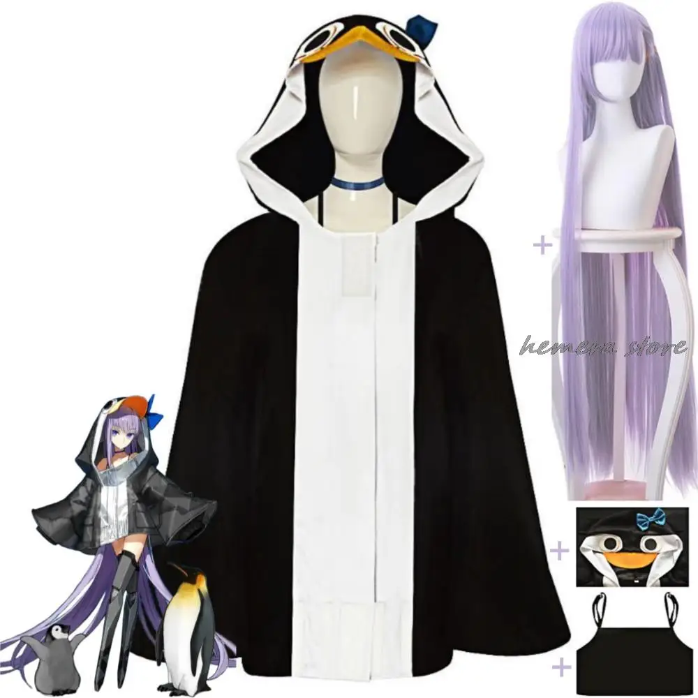

Anime Game Fate/Grand Order FGO Meltlilith Meltryllis Mysterious Alterego Alter Ego S Melt Cosplay Costume Wig Penguin Uniform