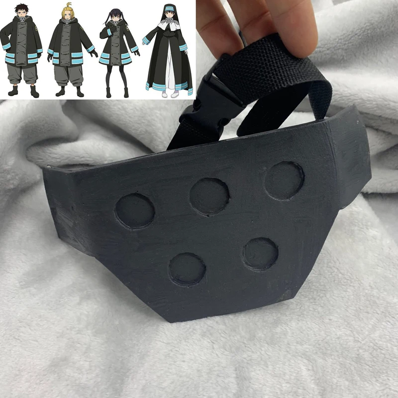 Аниме Enn No Shouboutai Fire Force Shinra Kusakabe маска пластырь отражающий косплей реквизит
Аниме Enn No Shouboutai Fire Force Shinra Kusakabe маска пластырь отражающий косплей реквизит