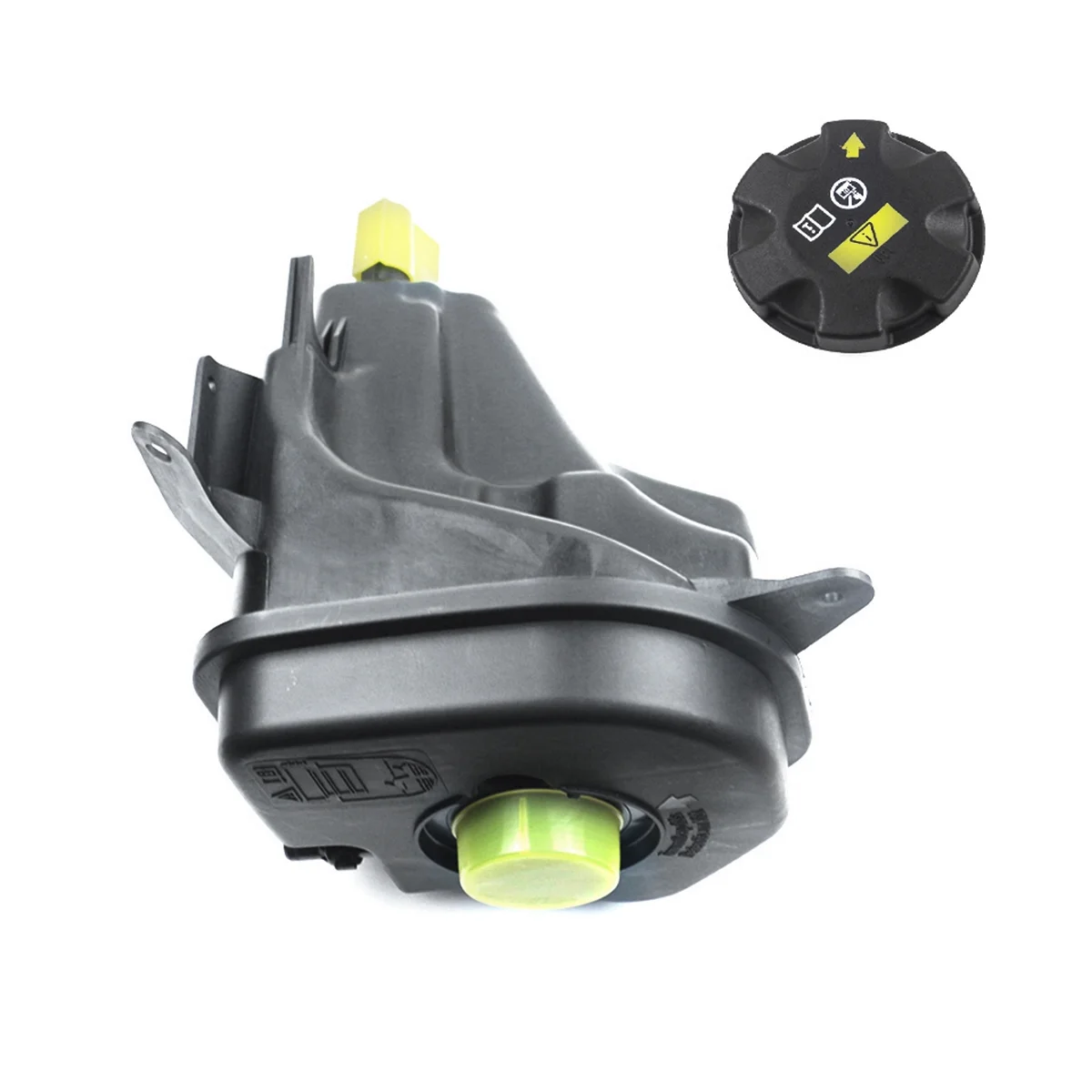 Coolant Expansion Tank with Cap for BMW X5 E70 3.0D X6 E71 X6 E72 N57 17138621092 17137552546 17137647290 17117639020
Coolant Expansion Tank with Cap for BMW X5 E70 3.0D X6 E71 X6 E72 N57 17138621092 17137552546 17137647290 17117639020