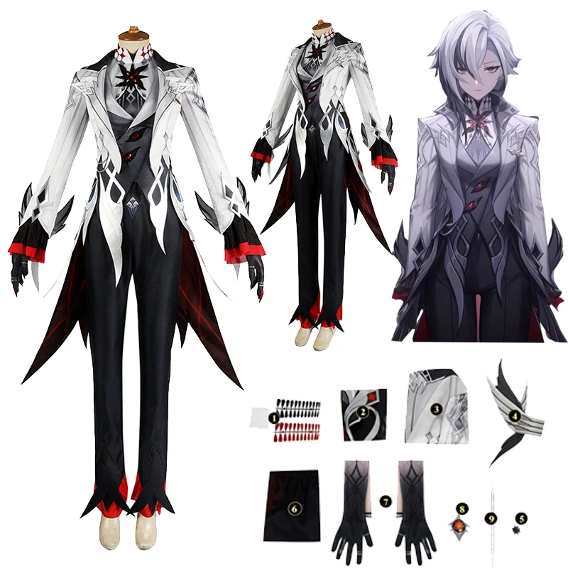 Anime Arlecchino Cosplay Game Genshin Impact Costume Women Outfits Coat Shirts Pants Headgear Set Girls Halloween Party Suit
Anime Arlecchino Cosplay Game Genshin Impact Costume Women Outfits Coat Shirts Pants Headgear Set Girls Halloween Party Suit