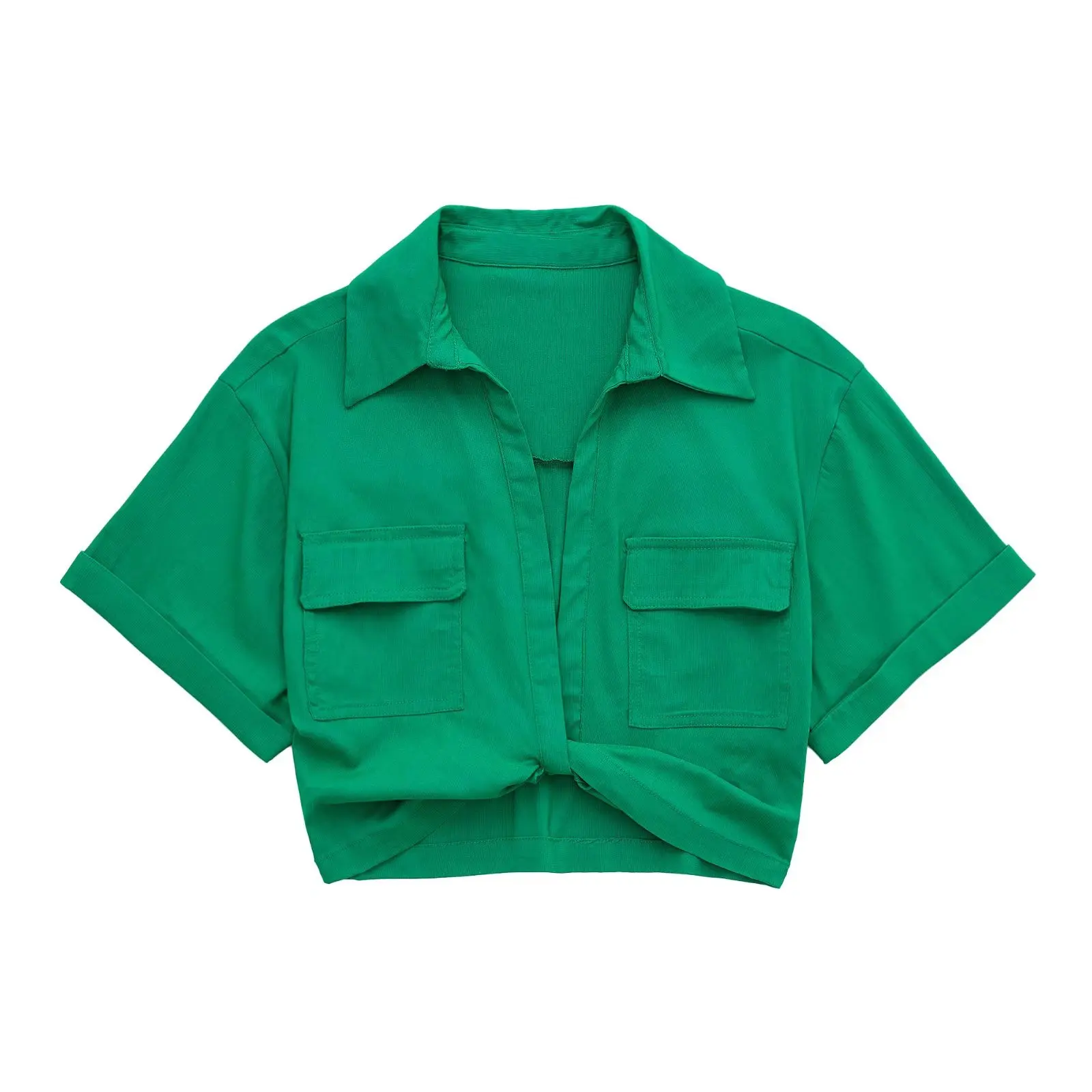 Summer New 2023 Women Style Pockets Patch Knotted Linen Short Smock Blouse Lady Chic Kimono Cropped Shirt Tops LS1376
Summer New 2023 Women Style Pockets Patch Knotted Linen Short Smock Blouse Lady Chic Kimono Cropped Shirt Tops LS1376