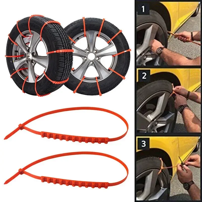 40PCS Winter Anti-skid Chains For Auto Car Snow Mud Wheel Tyre Thickened Tire Tendon
40PCS Winter Anti-skid Chains For Auto Car Snow Mud Wheel Tyre Thickened Tire Tendon