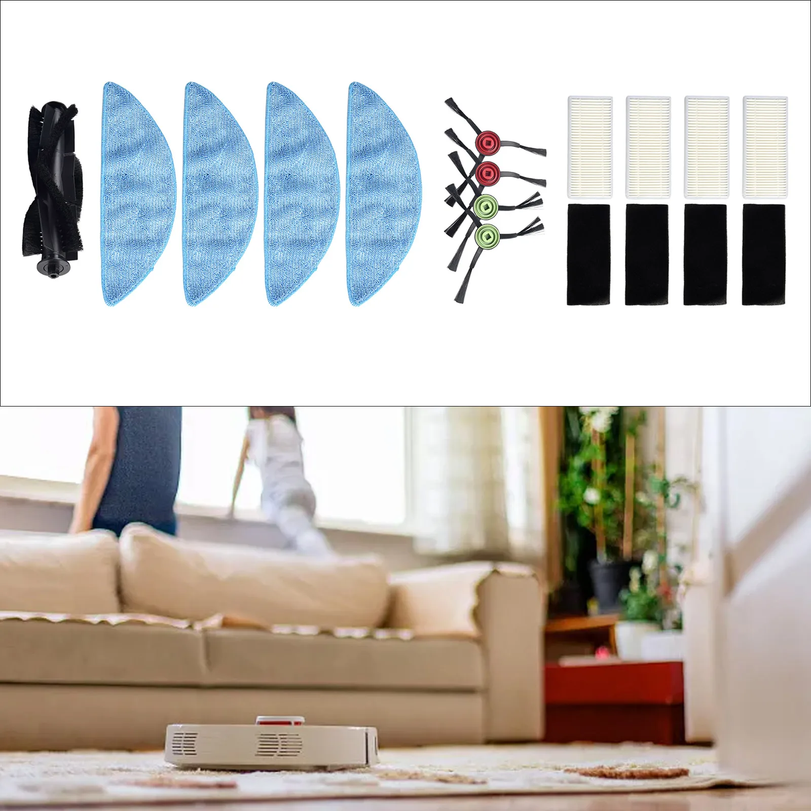 Brand New Side Brushes Filter Delicate For Conga Eternal Max Highly Match Kit Reliable Replacement Roller Brush
Brand New Side Brushes Filter Delicate For Conga Eternal Max Highly Match Kit Reliable Replacement Roller Brush