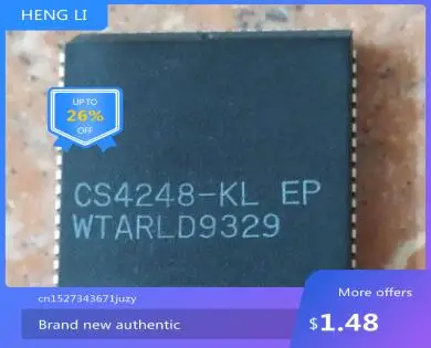 IC NEW 100% CS4248-KL 
IC NEW 100% CS4248-KL
