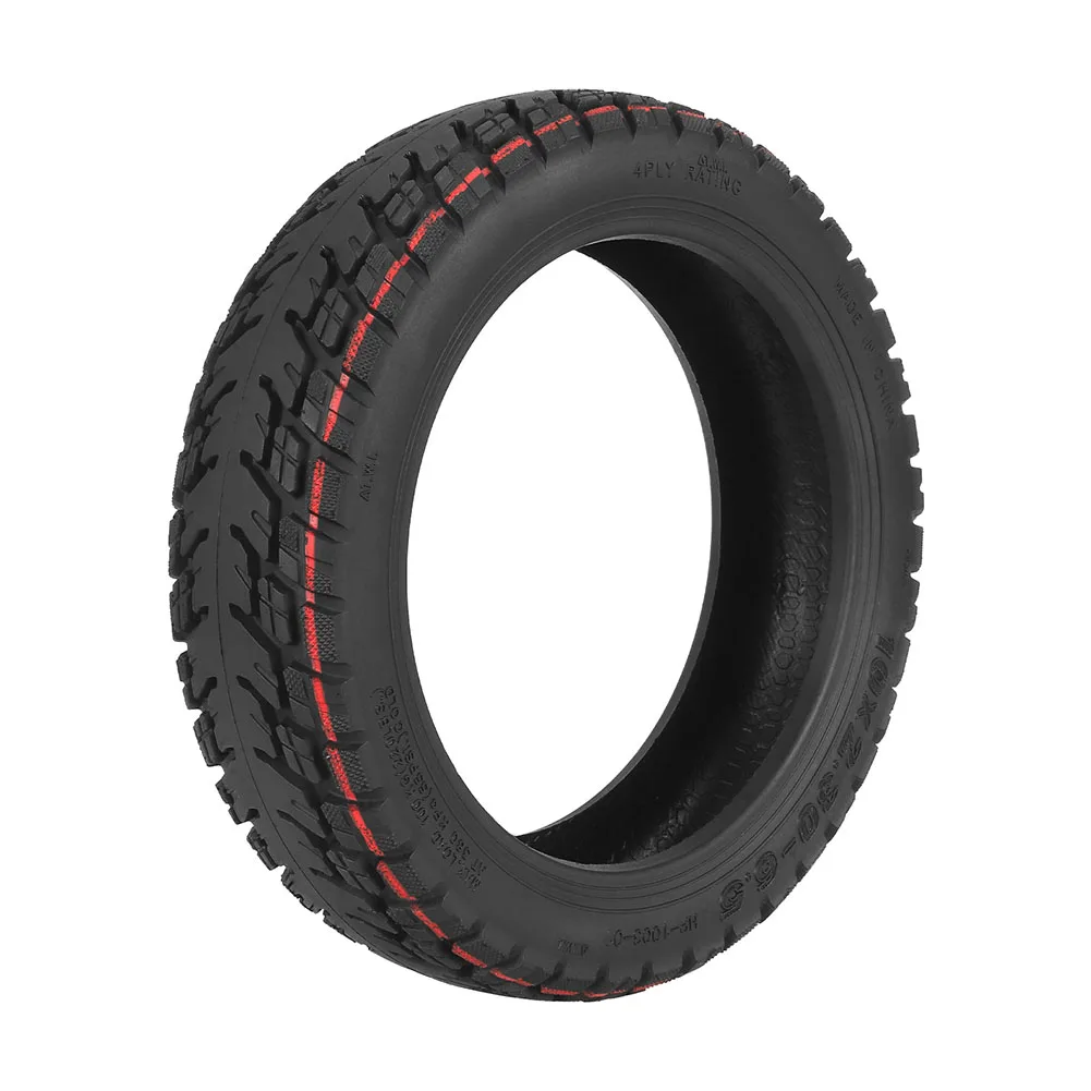 

1pc Tubeless Tire 10 Inch 10*2.30-6.5 Off-Road Tubeless Tyre Rubber Tires Replacement For-NIU KQI2 Electric Scooter Accessories
