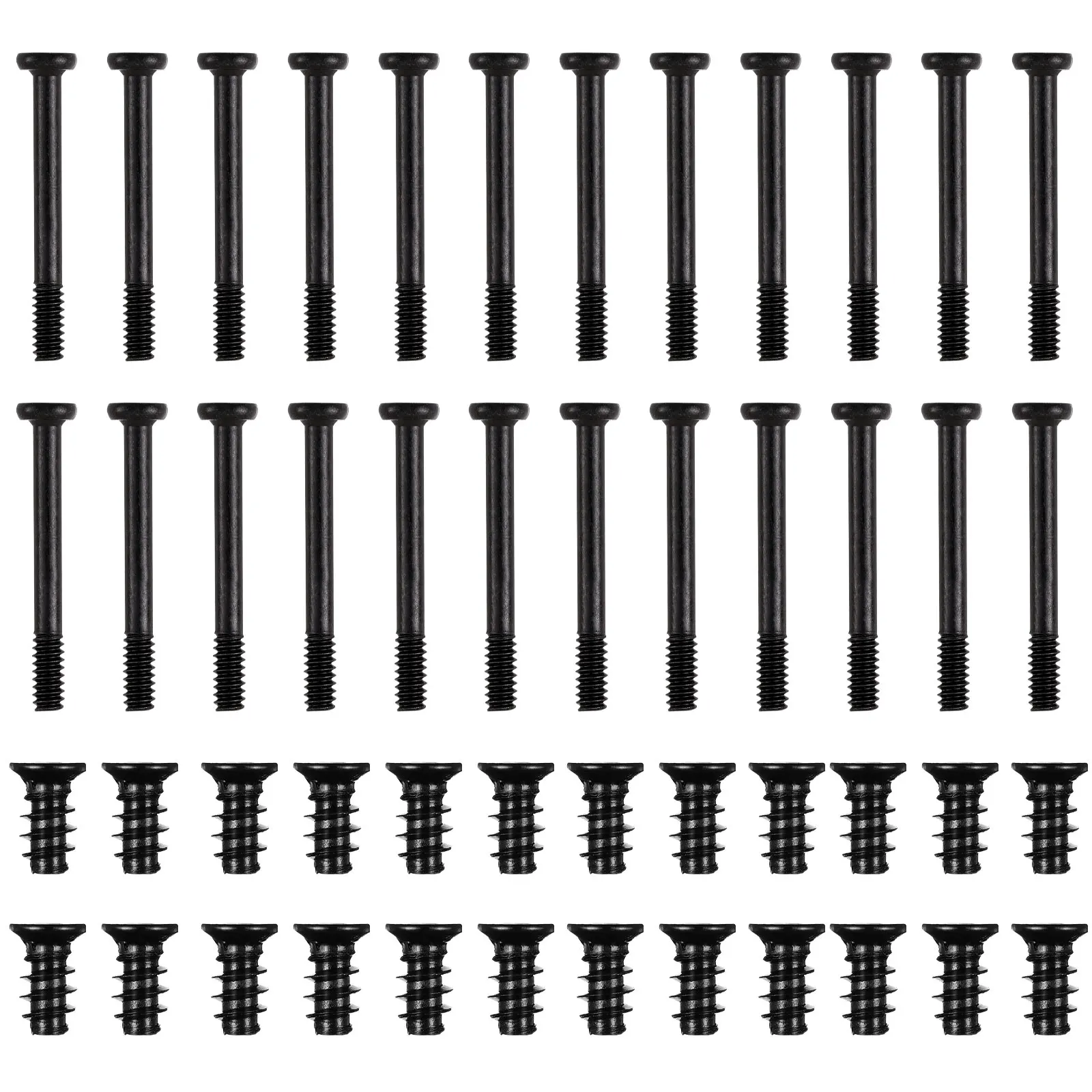 60pcs Computer Cooling Fan Mount Screws Case Fan Long Short Screws Set Cabinet Fan Screw Flat Head Self Tapping Screw Set
60pcs Computer Cooling Fan Mount Screws Case Fan Long Short Screws Set Cabinet Fan Screw Flat Head Self Tapping Screw Set