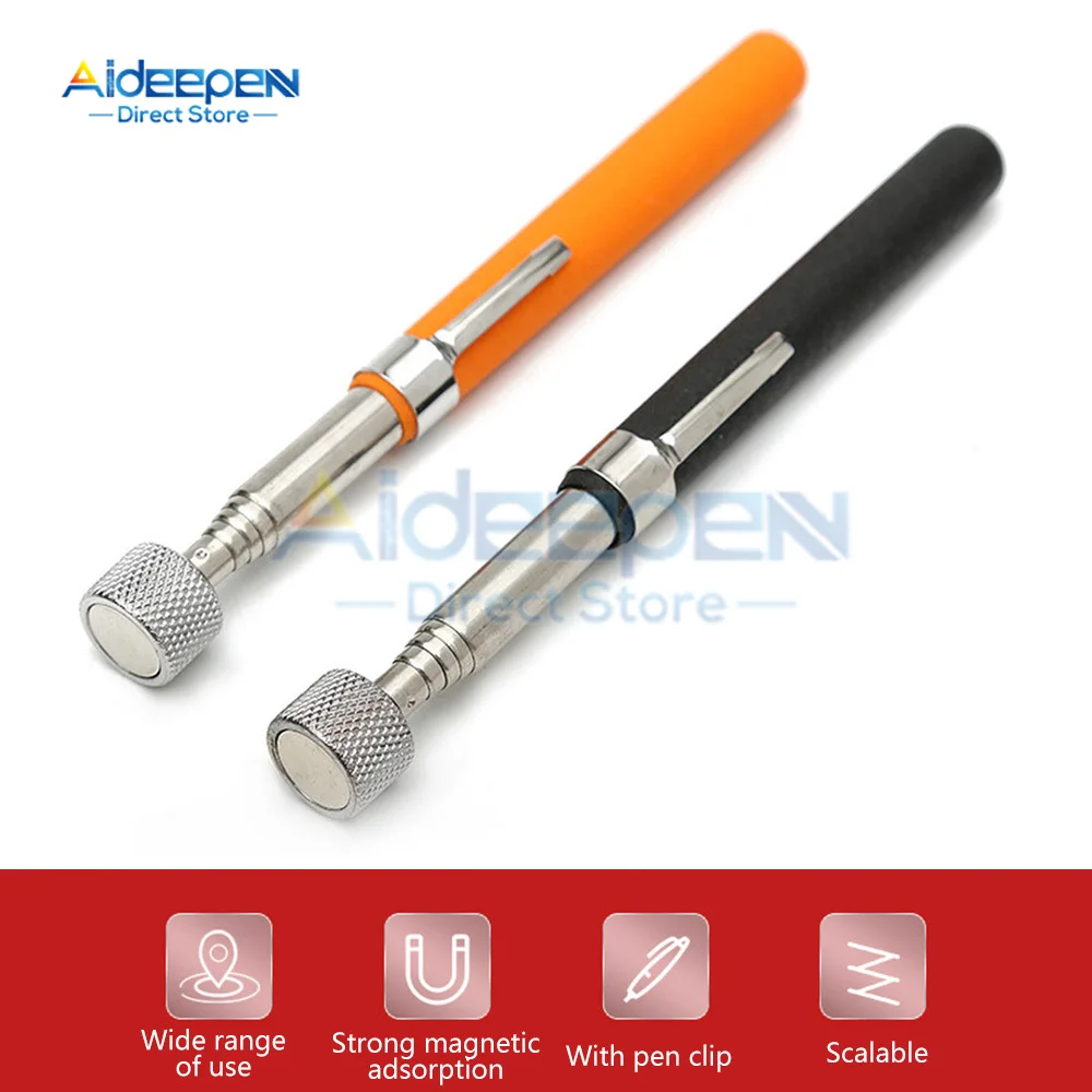 Heavy Duty Magnetic Grabber Tool with 8/10lb Pull Force Extendable up to 25in Comfortable Cushioned Handle and Pen Pocket Clip
Heavy Duty Magnetic Grabber Tool with 8/10lb Pull Force Extendable up to 25in Comfortable Cushioned Handle and Pen Pocket Clip