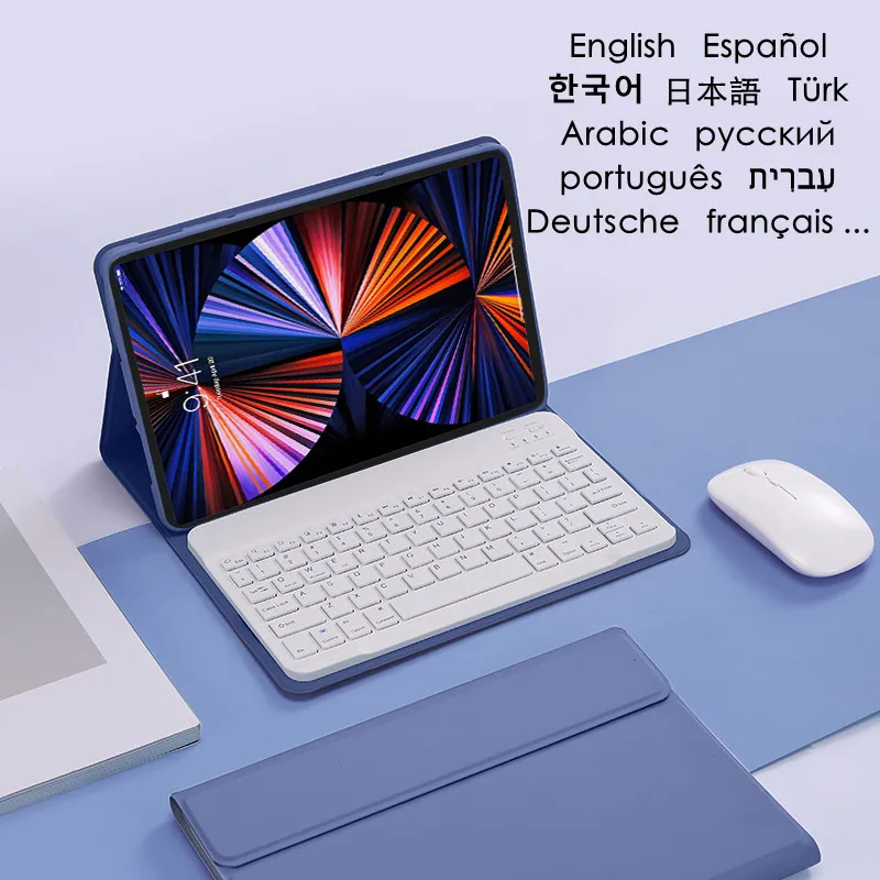 For Lenovo Tab P11 Pro Gen 2 Gen2 Case 11.2 inch Russian Spanish Portuguese Keyboard Cover for Lenovo Xiaoxin Pad Pro 2022 Case
For Lenovo Tab P11 Pro Gen 2 Gen2 Case 11.2 inch Russian Spanish Portuguese Keyboard Cover for Lenovo Xiaoxin Pad Pro 2022 Case