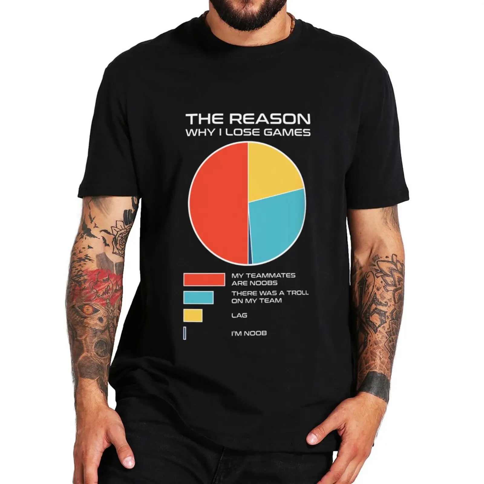I Lose Games Reason T-shirt Humor Video Game Lovers Joke Birthday Gift Tee Tops Casual Cotton Soft Unsiex T Shirts EU Size
I Lose Games Reason T-shirt Humor Video Game Lovers Joke Birthday Gift Tee Tops Casual Cotton Soft Unsiex T Shirts EU Size