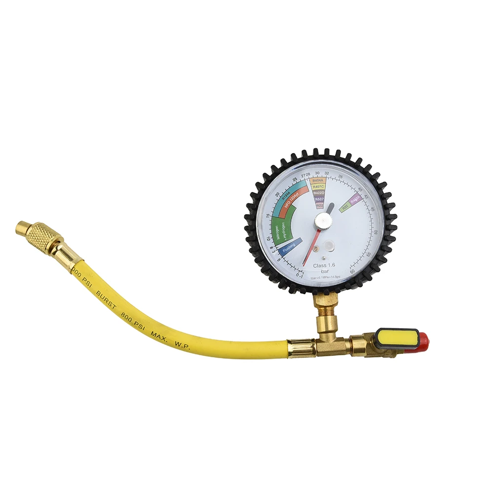 1Pc Pressure Gauge 80mm/3.15\".Nitrogen Pressure Nitrogen Pressure Refrigeration Structure Valve -1~60bar R134a
1Pc Pressure Gauge 80mm/3.15\".Nitrogen Pressure Nitrogen Pressure Refrigeration Structure Valve -1~60bar R134a