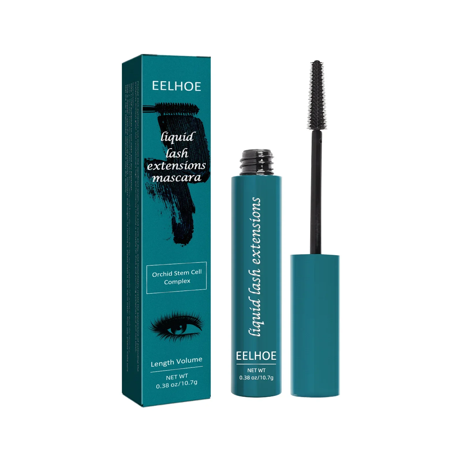 

Sdottor Silk Fiber Lash Mascara Lengthening Black Eyelashes Extension Waterproof Long Lasting Eyelash Curling Liquid Eye Makeup