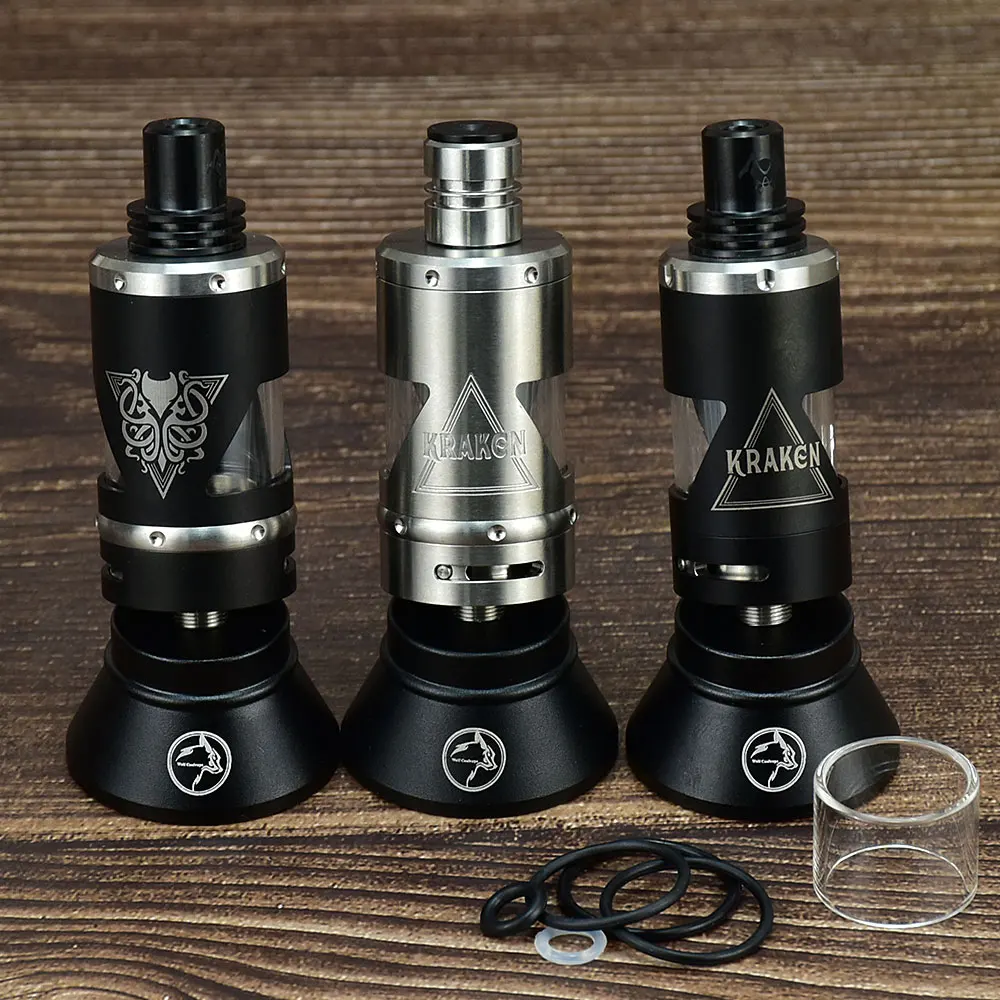 wolfcoolvape Vape Vicious Kraken V2.5 rta SubTank 24mm/22mm 2.5ml Rebuildable Vape Atomizer 304ss Atomizer vape (without coils)
wolfcoolvape Vape Vicious Kraken V2.5 rta SubTank 24mm/22mm 2.5ml Rebuildable Vape Atomizer 304ss Atomizer vape (without coils)