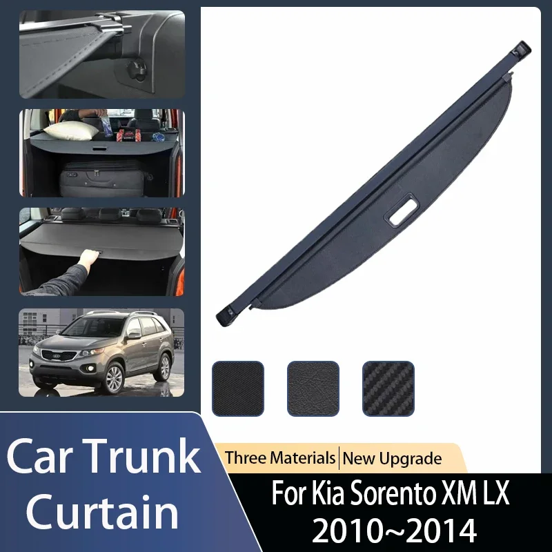 Car Rear Trunk Curtain Cover For Kia Sorento XM LX 2010 2011 2012 2013 2014 Security Luggage Rack Partition Mat Auto Accessories
Car Rear Trunk Curtain Cover For Kia Sorento XM LX 2010 2011 2012 2013 2014 Security Luggage Rack Partition Mat Auto Accessories