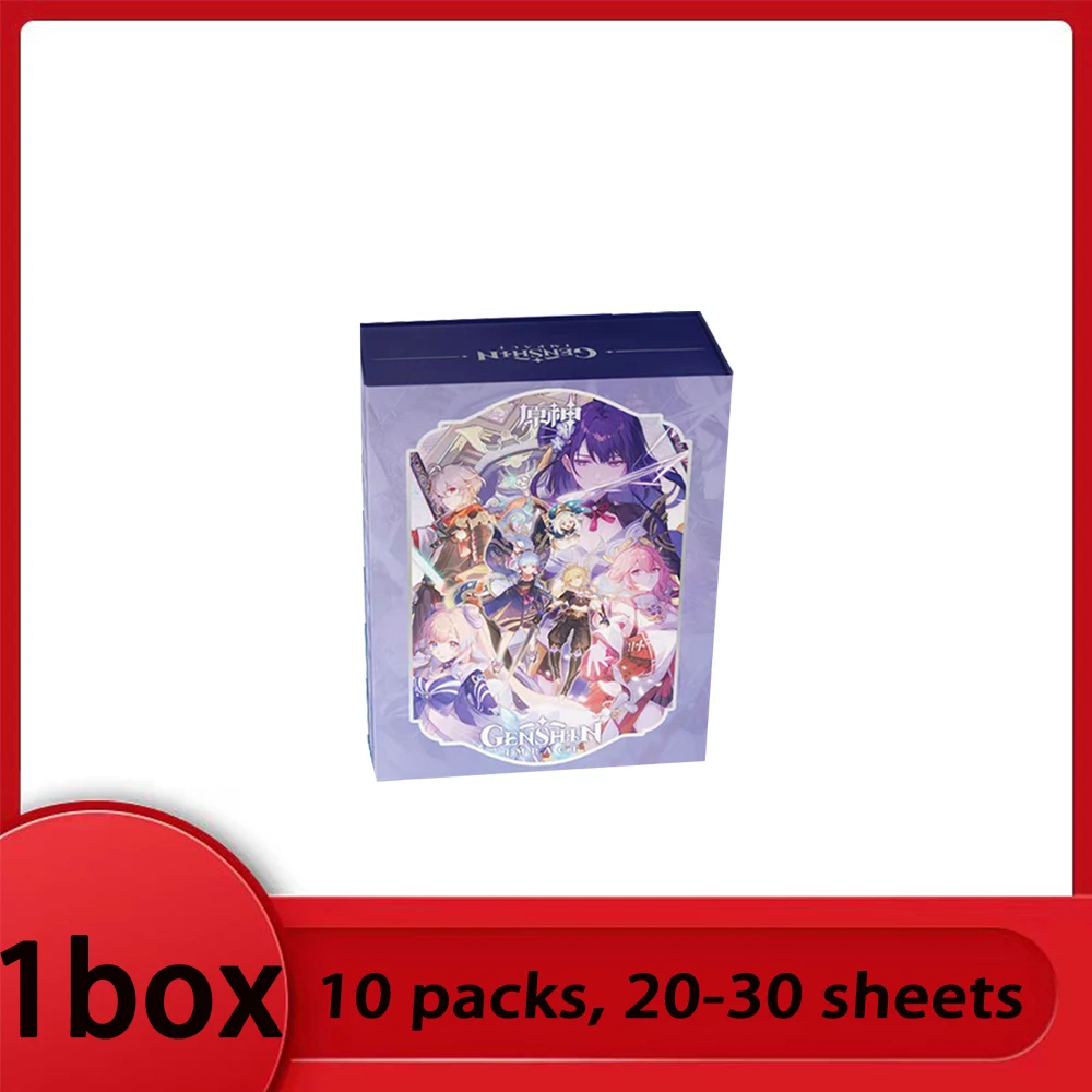 New Genshin impact Card Game TCG Anime Collection Pack Booster Box Rare SSR Surrounding Children Toys For Gift
New Genshin impact Card Game TCG Anime Collection Pack Booster Box Rare SSR Surrounding Children Toys For Gift