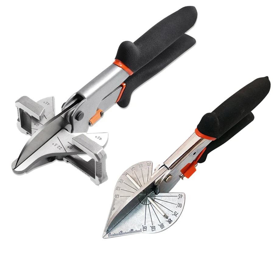 Multi Angle Miter Shear Cutter Adjustable 45-135 Degree Scissors with Blades Hand Cutting Tools For Miter Jobs and DIY Projects
Multi Angle Miter Shear Cutter Adjustable 45-135 Degree Scissors with Blades Hand Cutting Tools For Miter Jobs and DIY Projects