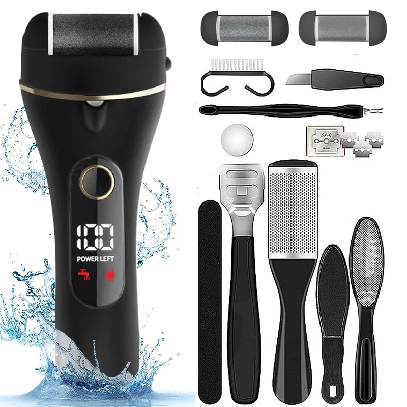 New Electric Foot File Callus Remover Machine Pedicure Device Foot Clean Feet For Heel Hard Cracked Dead Skin Foot Grinder Tool
New Electric Foot File Callus Remover Machine Pedicure Device Foot Clean Feet For Heel Hard Cracked Dead Skin Foot Grinder Tool