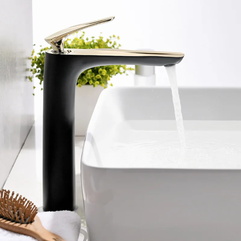 European-style copper black single-hole washbasin faucet bathroom hot and cold washbasin basin faucet MT2039
European-style copper black single-hole washbasin faucet bathroom hot and cold washbasin basin faucet MT2039