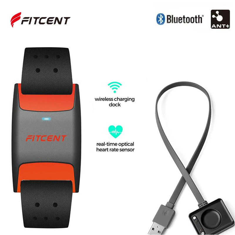 FITCENT ANT+ Bluetooth Heart Rate Monitor with Wireless Charger HR Senor Compatible with Peloton Garmin Wahoo Polar Zwift Strava
FITCENT ANT+ Bluetooth Heart Rate Monitor with Wireless Charger HR Senor Compatible with Peloton Garmin Wahoo Polar Zwift Strava