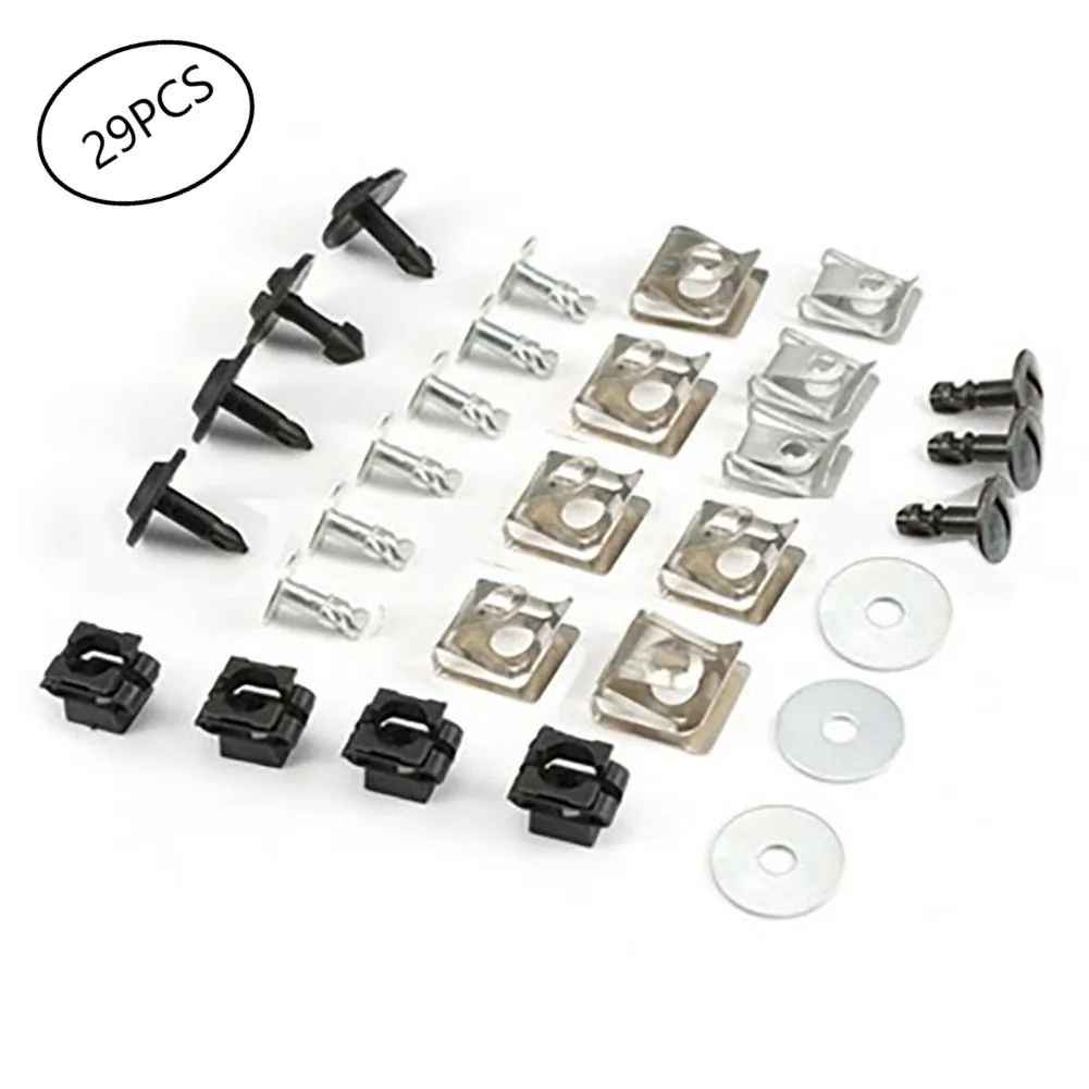 29pcs Mixed/Set Engine Hood Screw Fastener Clips Set Fit For A4 A5 White Gasket Engine Hood Screw Set Accessories
29pcs Mixed/Set Engine Hood Screw Fastener Clips Set Fit For A4 A5 White Gasket Engine Hood Screw Set Accessories