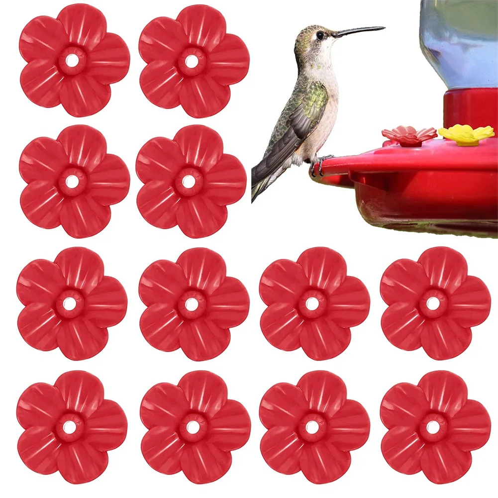 12Pcs Flowers Shape Hummingbird Feeder Plastic Replacement Drinker Bird Feeding Port Creative Hanging Hummingbird Feeding Ports
12Pcs Flowers Shape Hummingbird Feeder Plastic Replacement Drinker Bird Feeding Port Creative Hanging Hummingbird Feeding Ports