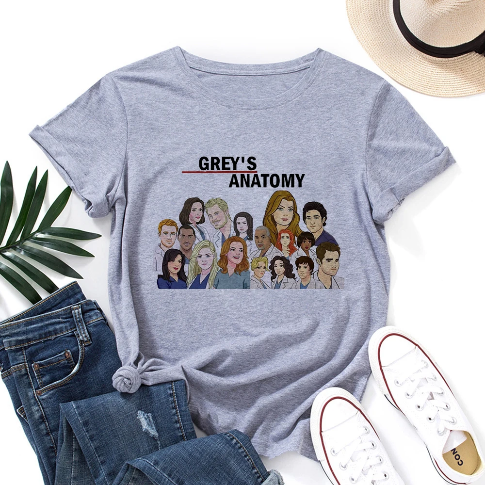 

Greys Anatomy Shirt Men You're My Person T Shirt Unisex Harajuku Ullzang T-shirts Cartoon Fashion Tops Tee Korean Tshirt Male