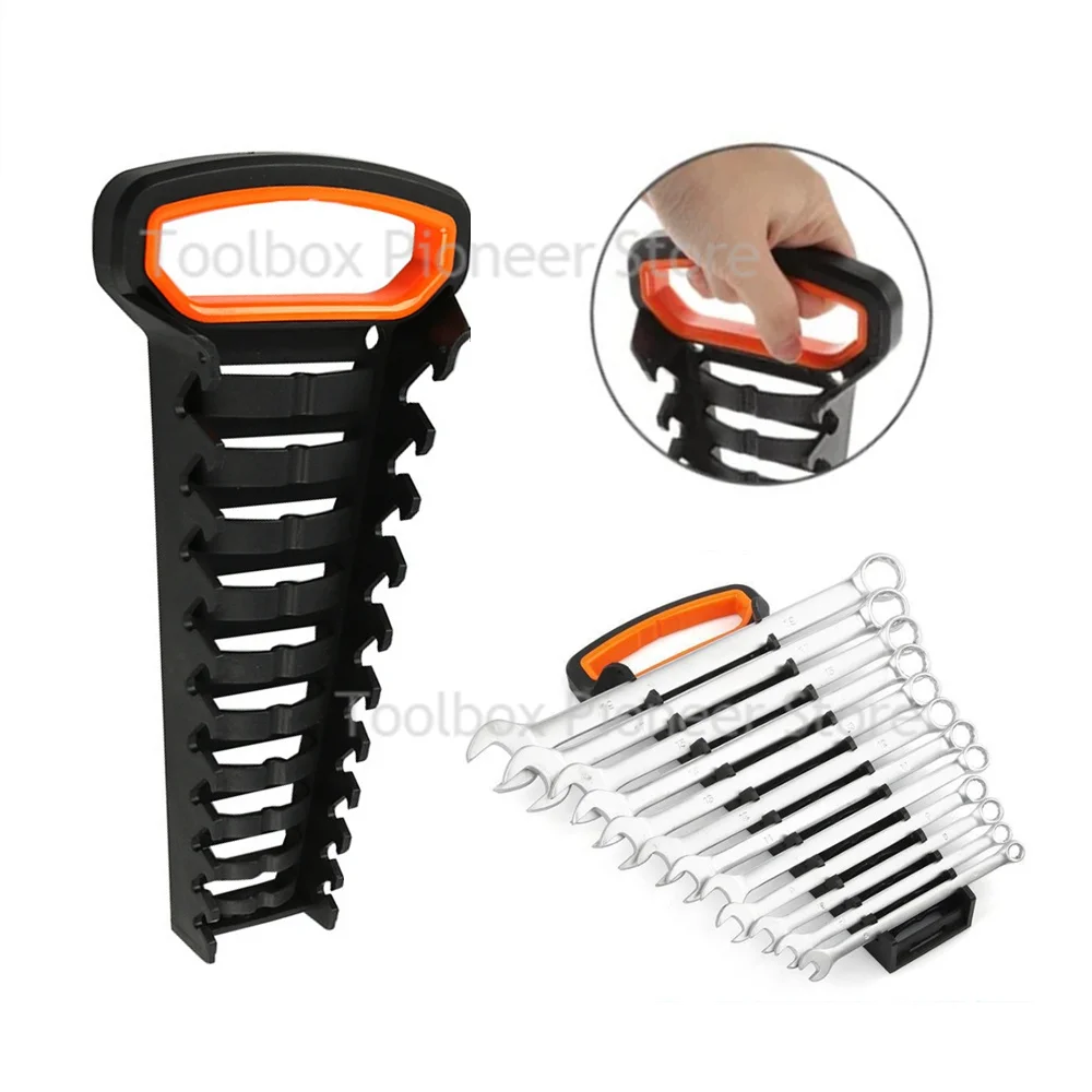 Wrench Rack Organizer Wall Mounted Wrench Holder Sockets Multi-layer Storage Tray Sorter Plastic Tools Spanner Holders
Wrench Rack Organizer Wall Mounted Wrench Holder Sockets Multi-layer Storage Tray Sorter Plastic Tools Spanner Holders