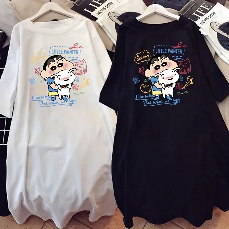 Мультяшная кавайная Пижама, юбка Crayon Shin-Chans, летняя мягкая и удобная домашняя одежда Shin-Chans, пижама, креативные подарки для девочек
Мультяшная кавайная Пижама, юбка Crayon Shin-Chans, летняя мягкая и удобная домашняя одежда Shin-Chans, пижама, креативные подарки для девочек