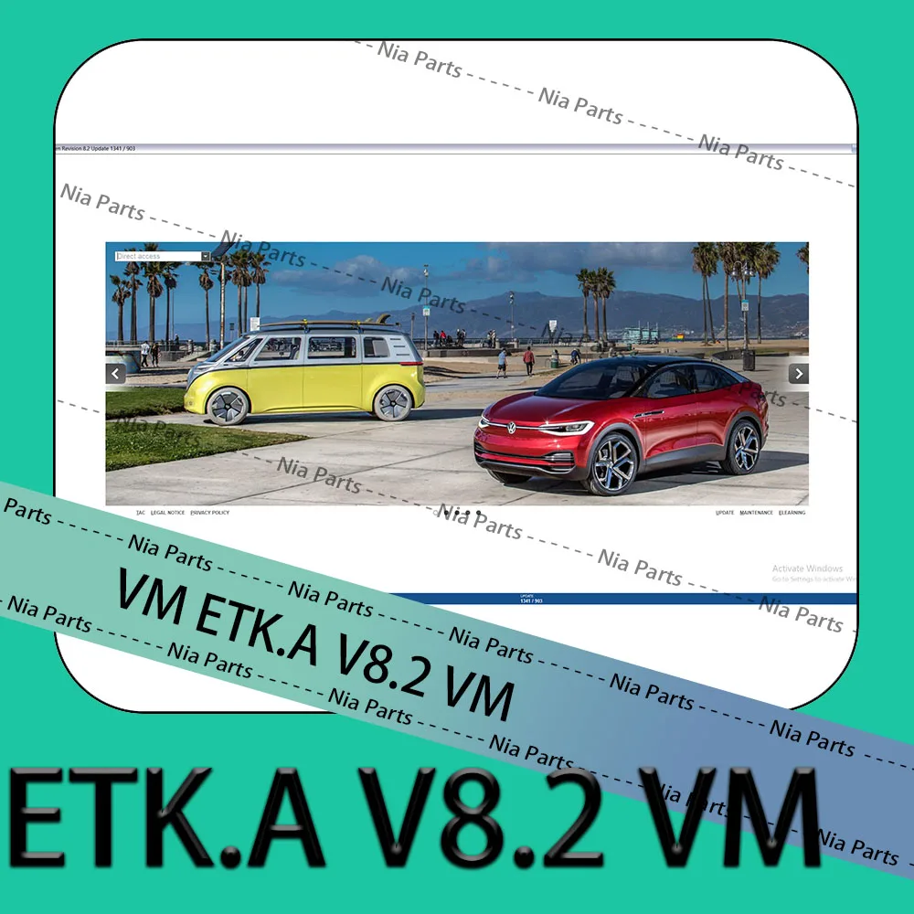 

ETK-A 8.2 VM Auto Repair Software etk.a V8.2 car tools ET-KA 8.2 for A-udi for V-W Group Vehicles Electronic Parts Catalog NEW