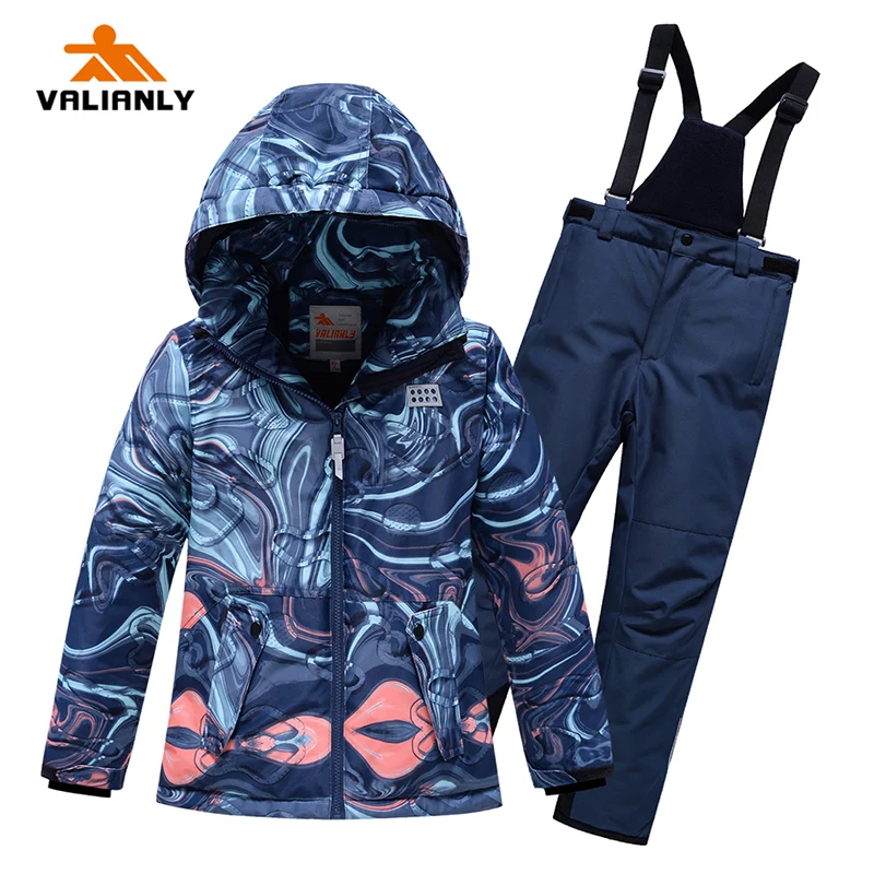 Winter Ski Suit Kids Children Boys Snow Suit Waterproof Windproof Kids Ski Jacket Pants 2 Pieces Snowboarding Sets Outdoor
Winter Ski Suit Kids Children Boys Snow Suit Waterproof Windproof Kids Ski Jacket Pants 2 Pieces Snowboarding Sets Outdoor