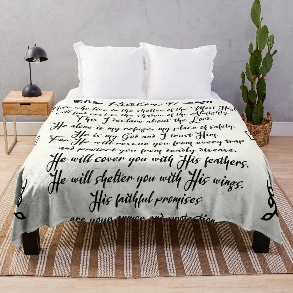 Psalm 91 | Christian Inspirational Bible Verse Decorative Handwriting Throw Blanket For Decorative Sofa For Sofa Thin Blankets
Psalm 91 | Christian Inspirational Bible Verse Decorative Handwriting Throw Blanket For Decorative Sofa For Sofa Thin Blankets