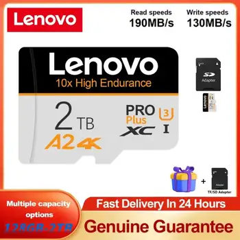 Lenovo Micro Memory SD Card 2tb 1tb 512GB 256GB SD Card SD/TF Flash Card SD Memory Card 128GB For Phone Camera Nintendo Switch