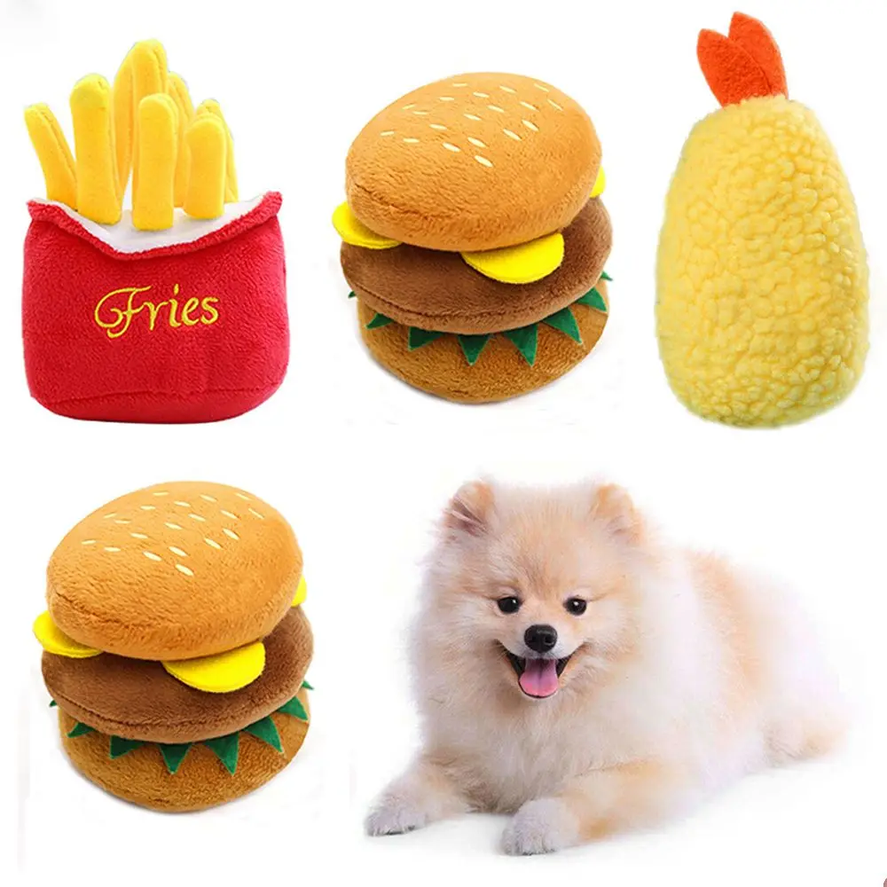 Funny Stuffed Plush French Fries Squeaky Cleaning Teeth Burger Pet Interacative Dog Toys Pet Supplies Pet Chew Toys
Funny Stuffed Plush French Fries Squeaky Cleaning Teeth Burger Pet Interacative Dog Toys Pet Supplies Pet Chew Toys