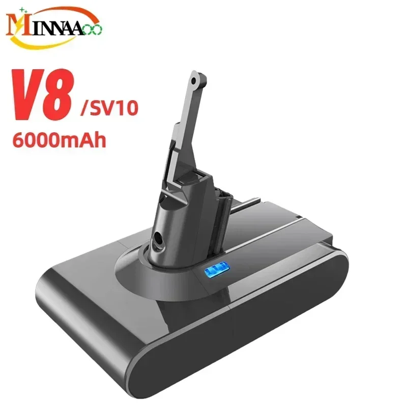 Original 21.6V 6000mah/8000mAh Replacement Battery for Dyson V8 Absolute Handheld Vacuum Cleaner For Dyson V8 SV10 Battery
Original 21.6V 6000mah/8000mAh Replacement Battery for Dyson V8 Absolute Handheld Vacuum Cleaner For Dyson V8 SV10 Battery