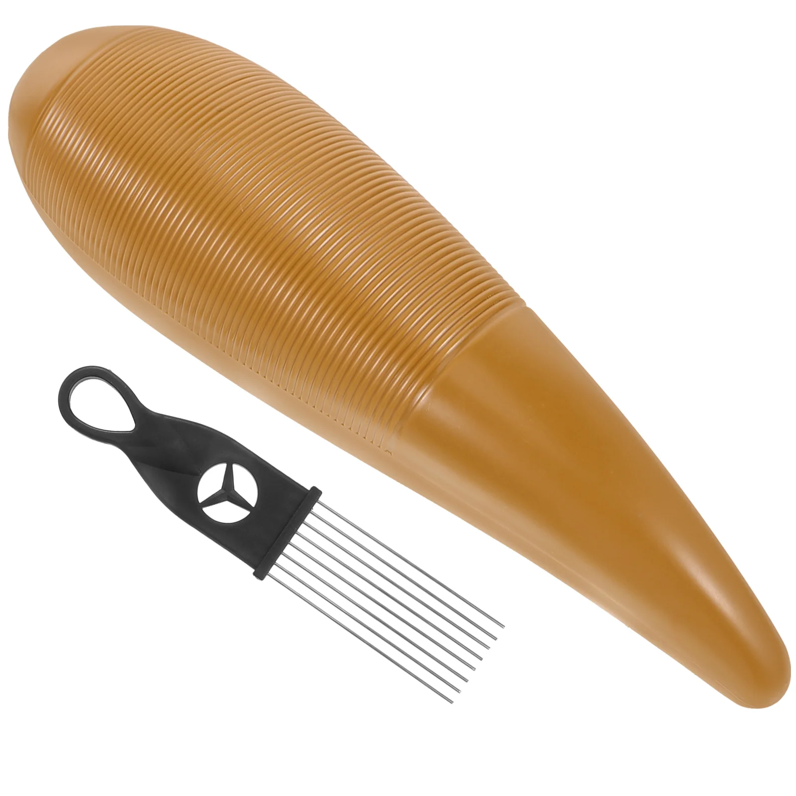 Musical Instrument Percussion Guiro Latin Percussion Instruments With Scraper Multifunctional Musical Training Tool with Scraper
Musical Instrument Percussion Guiro Latin Percussion Instruments With Scraper Multifunctional Musical Training Tool with Scraper
