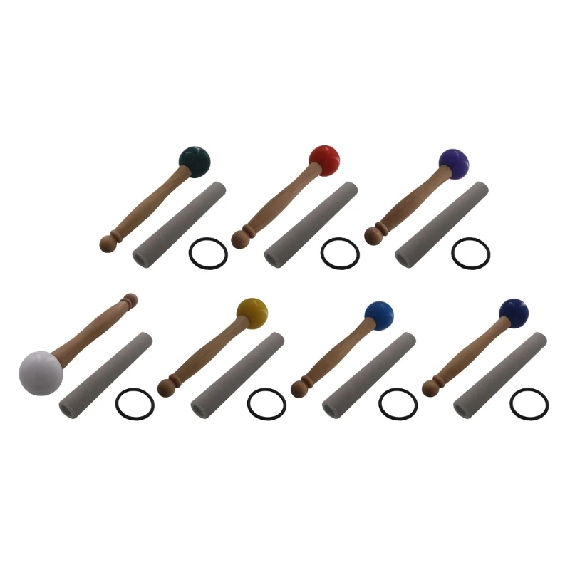 11UE Singing Bowl Rubber Mallet Beating Stick with Wood Handle Mallet Suedes Strikers O Ring Set Crystal Singing Bowl Parts
11UE Singing Bowl Rubber Mallet Beating Stick with Wood Handle Mallet Suedes Strikers O Ring Set Crystal Singing Bowl Parts