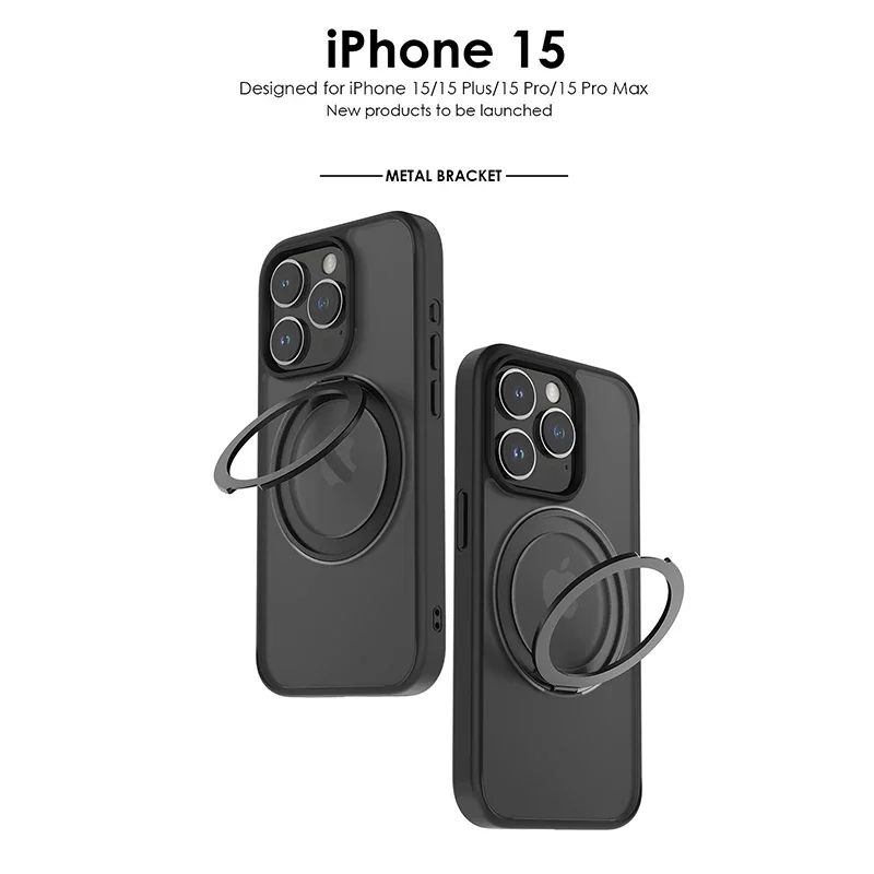 360 ° Rotating Stand Frosted Phone Case For iPhone 13 14 15 Pro Max 15 14 Plus Magnetic Brackets Magsafe Phone Protection Cover
360 ° Rotating Stand Frosted Phone Case For iPhone 13 14 15 Pro Max 15 14 Plus Magnetic Brackets Magsafe Phone Protection Cover