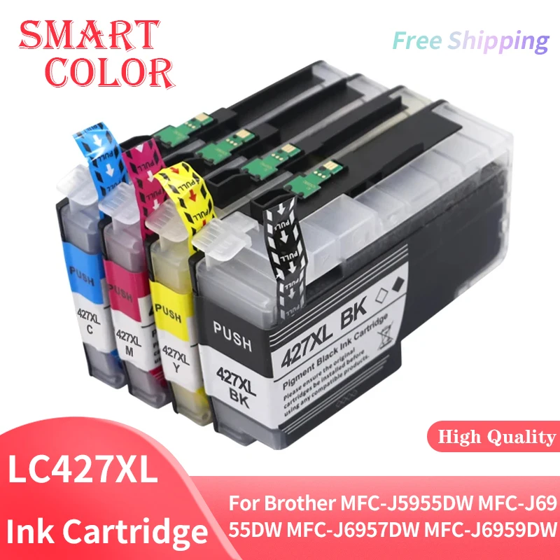 

Europe LC427 LC427XL Compatible Ink Cartridge For Brother HL-J6010DW MFC-J5955DW MFC-J6955DW MFC-J6957DW MFC-J6959DW 427XL