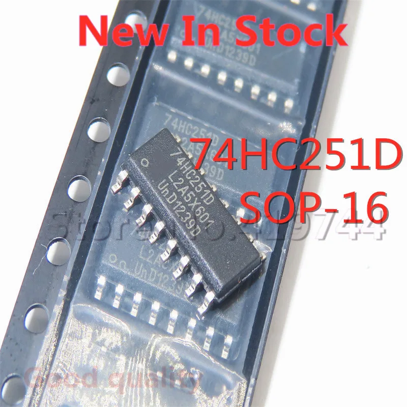 10 шт./лот 74HC251 74HC251D SMD SOP-16 8-входной мультиплексор tri-state в наличии новый оригинальный IC
10 шт./лот 74HC251 74HC251D SMD SOP-16 8-входной мультиплексор tri-state в наличии новый оригинальный IC