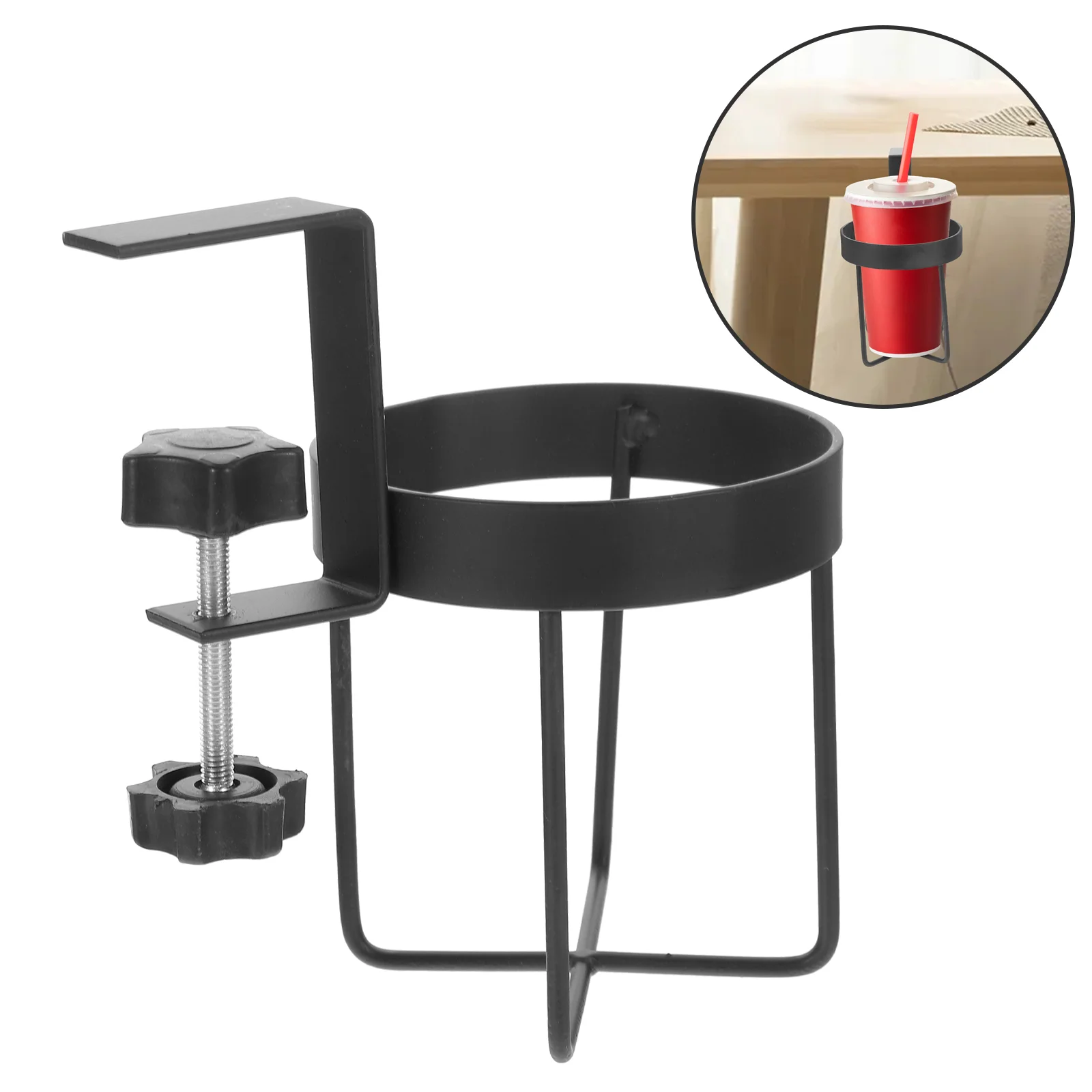 Desk Storage Rack Cup Holder Tray Convenient Organizer Shelf Side Clip Metal Car Tabletop Supplies Water Glass Office
Desk Storage Rack Cup Holder Tray Convenient Organizer Shelf Side Clip Metal Car Tabletop Supplies Water Glass Office
